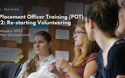 SCI Placement Officer Training (POT) 2022: Re-starting Volunteering